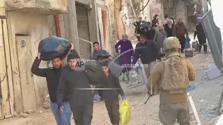 Israeli military operation prompt wave of displacement in northern West Bank