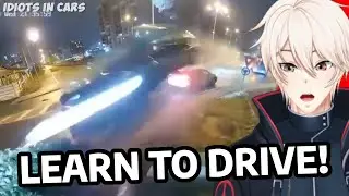 CARS CAN'T FLY! | Vtuber TrueEarl Reacts to Idiots in Cars #177