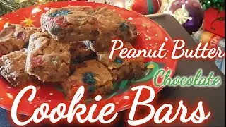 Peanut Butter Chocolate Cookie Bars
