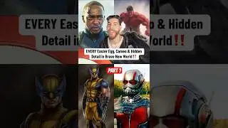 EVERY Easter Egg, Cameo & Hidden Detail in CAPTAIN AMERICA BRAVE NEW WORLD‼️ Part 1