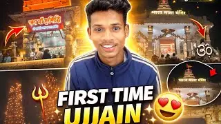 FIRST TIME UJJAIN 😍 | Night Darshan Vlog 🔱