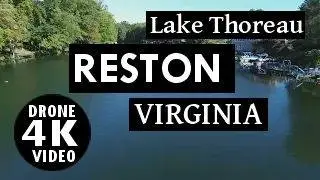 Lake Thoreau, Reston, Virginia Drone Footage