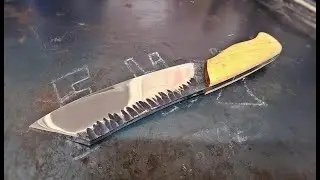 Изготовление ножа Seax