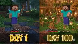 Chhote Island Ko Bamboo Village Bana Diya 😱 | Minecraft Survival&rdquo;