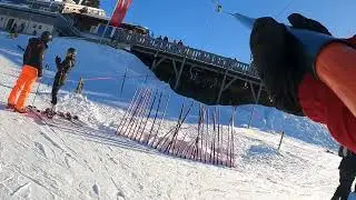 Oberstaufen Imberg Ski Arena Abfahrt (4k)
