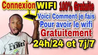 COMMENT AVOIR CONNEXION WIFI GRATUIT/ C'EST VOTRE VIDEO DE BONJOUR 2023 #argenl #fdri #internet