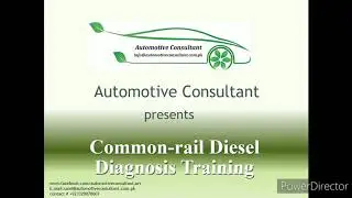Common Rail Diesel Dignostic System Training part 1