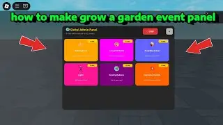 how to make grow a garden Admin abuse panel | Roblox Studio Tutorial