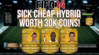 Fifa 14 Ultimate Team Next Gen - Sick Cheap 30k Hybrid Squad Builder FT Balotelli, Torres & Pedro!