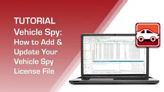 How to Add and Update Your Vehicle Spy License File