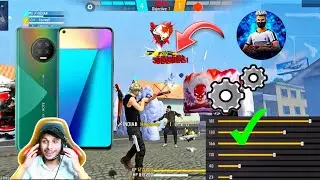 Infinix note 7 Free Fire Sensitivity + Hud + Dpi Setting🔥@NonstopGaming_ @RaiStar @BNLYT