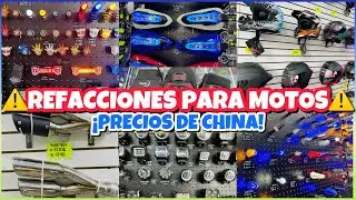 ⚠️REFACCIONES PARA MOTOS &iexcl;PRECIOS S&Uacute;PER BAJOS!🤑 / ESCAPES, CASCOS, FAROS LED /&ldquo;MOTOSKY&rdquo;/ CENTRO CDMX