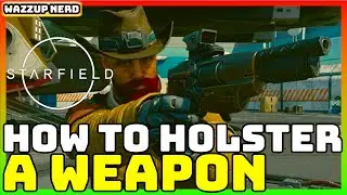 Starfield - How to Holster Weapon on PC and Xbox - Super Easy Guide