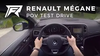 2017 Renault Mégane TCe 100 - POV Test Drive (no talking, pure driving)