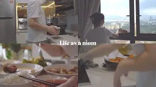 A day in my life🏡 | Cooking Bossam, Cleaning🧹, Sweet Potato Mochi, Tending Plants 🪴