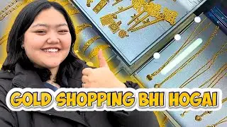 Korean Gold Jewellery Shop 😍| Mera New Bag 🫣| Desi Korean 