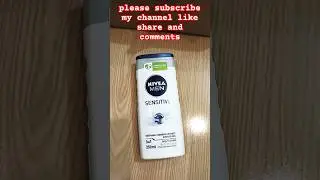 Nivea Men - Sensitive Soothing+bamboo Extract Shower Gel #showergel #nivea #men #sensitiveskin