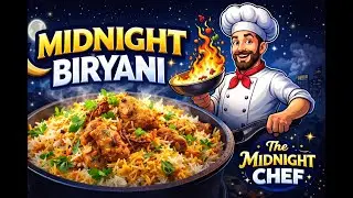 &ldquo;Midnight Biryani 🌙 | Late Night Desi Cooking&rdquo;