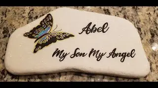 Memorial Stone Workshop Tutorial gifted to all by 