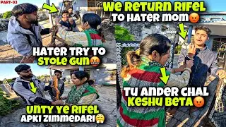 S3K returne Rifel To Hater Mom😰|keshu hater ne Aukaat dhika dii🤬|Kawa h2r