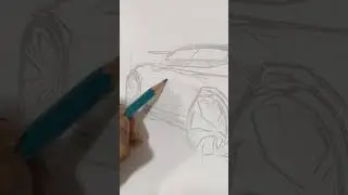 Learn to Sketch Cars like a Pro: Easy Techniques Revealed #automotivedesign #cardesigntutorial