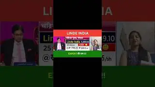 Linde India Share View Shorts #financialmarket