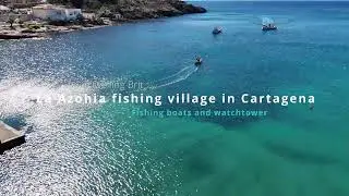 La Azohia fishing village in Cartagena