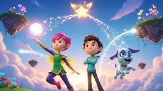 Epic Magical Adventure with Nova, Orion & Cosmo Pup &ndash; Floating Islands Fun for Kids