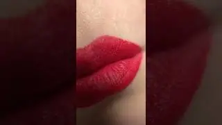 Жидкая матовая помада soft matte lipstick от Shik 13 cherry 🍒 #lipstick #mattelipstick