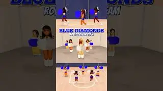 Berry Ave Blue Diamonds Cheer Team 🏙️💙  #roblox #berryave