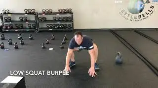 Low Squat Burpee