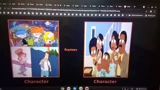 Fanfic: The Kanker Sisters, Petula and Josh Frames Cleveland Brown and His Family