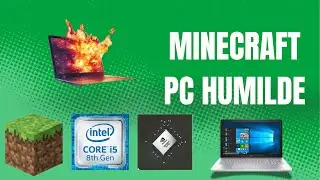 Como corre Minecraft en una PC humilde intel i5 8th mx110
