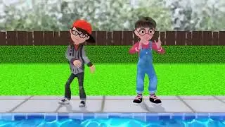 Rescue Nick and Tani - Coffin Dance COMPILATION - Scary Teacher 3D -VMAni Funny-_03