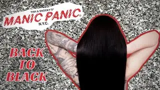🖤 dying my hair BACK TO BLACK 🖤 manic panic amplified raven & blue panther
