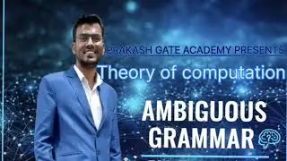 Ambiguous Grammar||TOC(Theory of Computation)||GATE ||UNIVERSITY EXAM AKTU