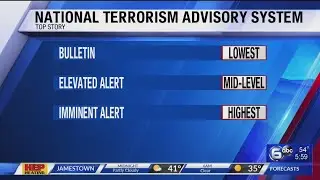 National Terrorism Advisory Bulletin issued