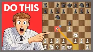 With this ATTACK you’ll WIN many GAMES😱♟️🇮🇹 (Very Effective)