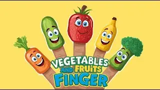 Fruits and Vegetables Finger Song | Learn with Fun for Kids