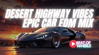 Desert Highway Vibes 🚗🎶 Epic Car EDM Mix