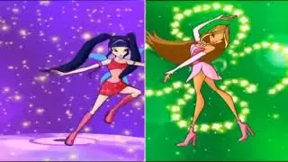 Winx Club - 3x09 Magic winx Transformation by CN India (FANMADE REMASTERED)
