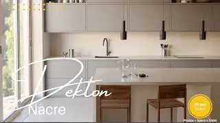 Best Kitchen & Living Room Ideas You Can Use With Dekton Nacre