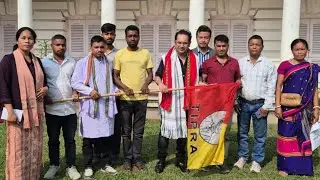 Congress Party Youths Team Congress Yakarwi Tipra Motha Party Join Khaika BUBAGRA ni yak romwi.