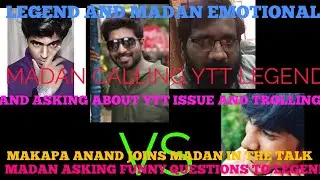 YTT LEGEND in MADAN lobby|madan and legend talking about the clan issue of ytt| makapa joins madan|