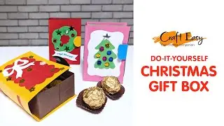 DIY Christmas Gift Box (gift ideas - gift wrapping)