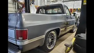 1986 GMC C10 Part 2 Lowering Drop Spindles & Ball Joints