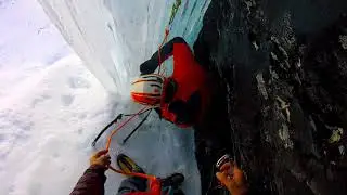 Ice Climbing Wye Creek NZ 2018