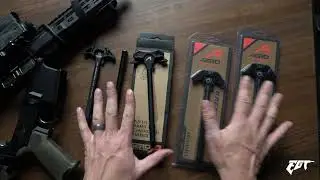 Aero Precision Breach Charging Handle // Large vs Small vs Geissele