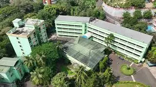 St. Francis MBA College in the Eye of Kala Sadhana Drone View