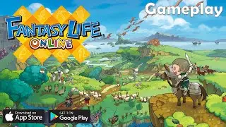 Gameplay Walkthrough Fantasy Life Online Mobile RPG Game ( Android,iOS )